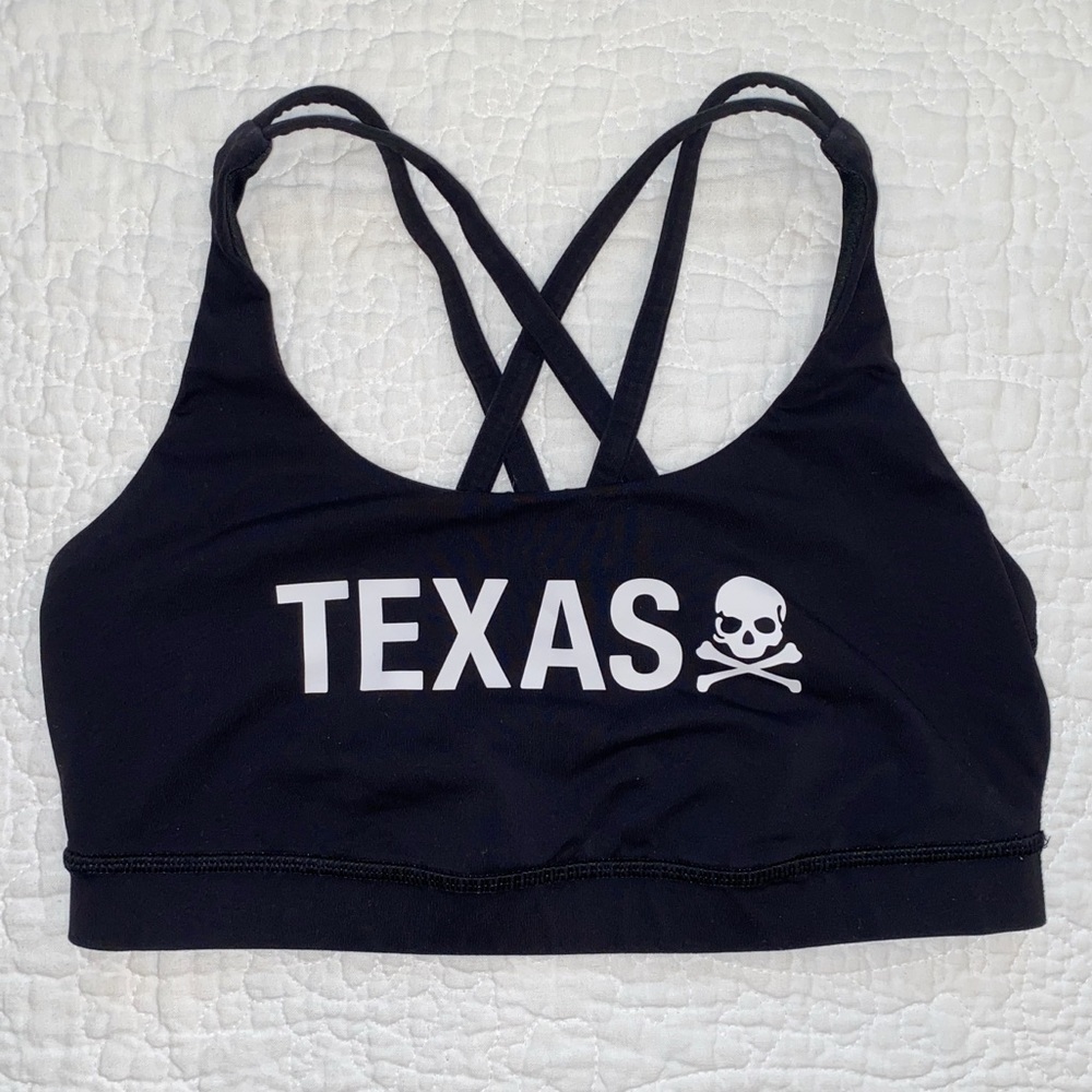 Lululemon x Soulcycle Texas Energy Bra